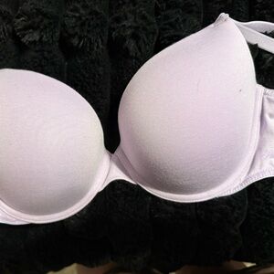 PINK Victoria's Secret Light Lavender Molded T-Shirt Bra